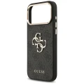 Etui Guess 4G Big 4G Classic Logo na iPhone 17 Pro Max - czarno-złoty