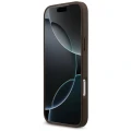 Etui Guess 4G Circle Classic Logo MagSafe na iPhone 17 Pro Max - brązowe