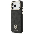 Etui Guess 4G Strass Logo MagSafe na iPhone 17 Pro Max - czarne