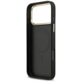 Etui Guess 4G Strass Logo MagSafe na iPhone 17 Pro Max - czarne