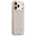 Etui Guess 4G Stripe MagSafe na iPhone 17 Pro Max - różowe
