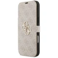 Etui Guess Book 4G Metal Logo na iPhone 17 Pro Max - różowe