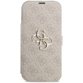 Etui Guess Book 4G Metal Logo na iPhone 17 Pro Max - różowe