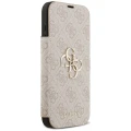 Etui Guess Book 4G Metal Logo na iPhone 17 Pro Max - różowe