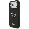 Etui Guess Fixed Glitter Big 4G na iPhone 17 Pro Max - czarne