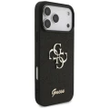 Etui Guess Fixed Glitter Big 4G na iPhone 17 Pro Max - czarne