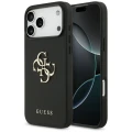Etui Guess Grained Big 4G & Classic Logo na iPhone 17 Pro Max - czarne