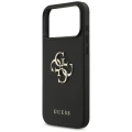 Etui Guess Grained Big 4G & Classic Logo na iPhone 17 Pro Max - czarne