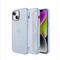 ETUI MATOWE Z RAMKĄ NA APARAT DO IPHONE 15 PLUS - PURPLE