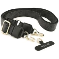 Etui Guess 4G Srtass Logo & Big Strap Metal Buttons MagSafe na iPhone 17 Pro Max - czarne