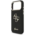 Etui Guess Fixed Glitter Big 4G Metal Frame na iPhone 17 Pro Max - czarne