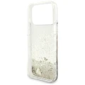 Etui Guess Liq. Glitter 4 Charms na iPhone 17 Pro Max - złote