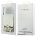 Etui Guess Liq. Glitter 4 Charms na iPhone 17 Pro Max - złote