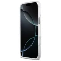Etui Guess Metal Outline MagSafe do iPhone 17 Pro Max - srebrne