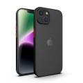 ETUI DO IPHONE 15 MATOWE CASE – OCHRONA APARATU I WZMOCNIONA OSŁONA, CZARNY