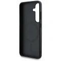 Etui Guess 4G Round Patch Classic Logo MagSafe do Samsung Galaxy S25 czarny