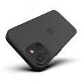 ETUI DO IPHONE 15 MATOWE CASE – OCHRONA APARATU I WZMOCNIONA OSŁONA, CZARNY