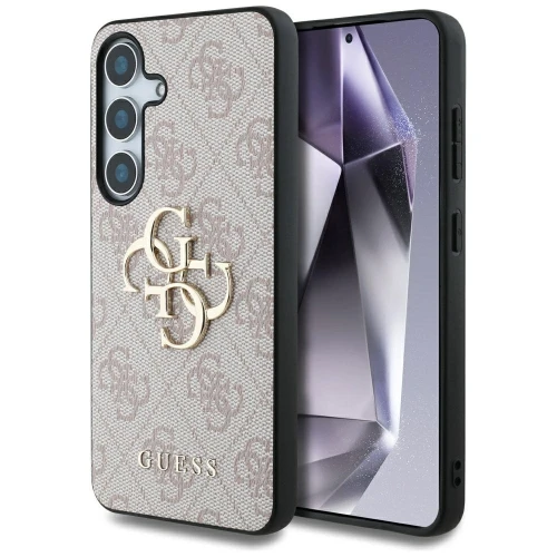 Etui Guess Big 4G Logo Classic Logo do Samsung Galaxy S25 Plus różowy
