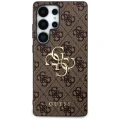 Etui Guess Big 4G Logo Classic Logo do Samsung Galaxy S25 Ultra brązowy