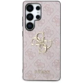 Etui Guess Big 4G Logo Classic Logo do Samsung Galaxy S25 Ultra różowy