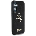 Etui Guess Fixed Glitter Big 4G Metal Logo do Samsung Galaxy S25 Plus czarny