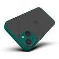 ETUI DO IPHONE 15 MATOWE CASE – OCHRONA APARATU I WZMOCNIONA OSŁONA, ZIELONY