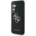 Etui Guess Grained Big 4G Logo Small Classic Logo do Samsung Galaxy S25 czarny
