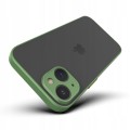 ETUI DO IPHONE 15 PLUS MATOWE CASE – OCHRONA APARATU I WZMOCNIONA OSŁONA, KHAKI