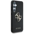 Etui Guess Grained Big 4G Logo Small Classic Logo do Samsung Galaxy S25 Plus czarny