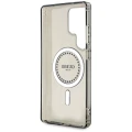 Etui Guess Rhinestones Printed Classic Logo MagSafe Samsung Galaxy S25 Ultra czarny