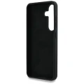 Etui Guess Silicone Big 4G Logo Bottom Script na Samsung Galaxy S25 - czarne