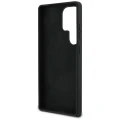Etui Guess Silicone Big 4G Logo Bottom Script na Samsung Galaxy S25 Ultra - czarne