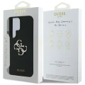 Etui Guess Silicone Big 4G Logo Bottom Script na Samsung Galaxy S25 Ultra - czarne