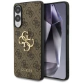 Etui Guess Big 4G Logo Classic Logo na Samsung Galaxy S25 Edge - brązowe