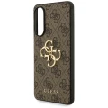 Etui Guess Big 4G Logo Classic Logo na Samsung Galaxy S25 Edge - brązowe