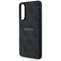Etui Guess 4G Ring Classic Logo MagSafe na Samsung Galaxy S25 Edge - czarne