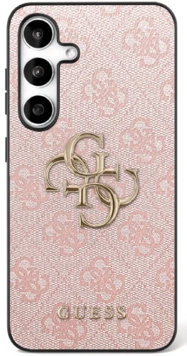 Etui Guess Big 4G Classic Logo na Samsung Galaxy S25 FE - różowe