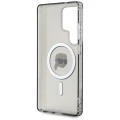 Etui Karl Lagerfeld Button Karl Head Printed Logo MagSafe Samsung Galaxy S25 Ultra czarny