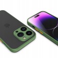 ETUI DO IPHONE 15 PRO MAX MATOWE CASE – OCHRONA APARATU I WZMOCNIONA OSŁONA, KHAKI