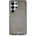 Etui Karl Lagerfeld Rhinestones Karl Head Logo Samsung Galaxy S25 Ultra czarny