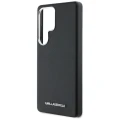 Etui Karl Lagerfeld Saffiano Full Wrapped Elongated Metal Logo MagSafe na Samsung Galaxy S25 Ultra - czarne