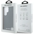 Etui Karl Lagerfeld Saffiano Full Wrapped Elongated Metal Logo MagSafe na Samsung Galaxy S25 Ultra - czarne