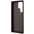 Etui Guess 4G Big Metal Logo na Samsung Galaxy S24 Ultra - brązowe