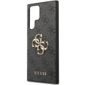 Etui Guess 4G Big Metal Logo na Samsung Galaxy S24 Ultra - czarne