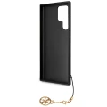 Etui Guess 4G Charms Collection na Samsung Galaxy S24 Ultra - czarne