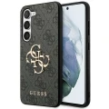 Etui Guess 4G Big Metal Logo na Samsung Galaxy S24 - czarne