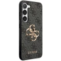 Etui Guess 4G Big Metal Logo na Samsung Galaxy S24 - czarne