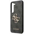 Etui Guess 4G Big Metal Logo na Samsung Galaxy S24 - czarne