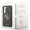 Etui Guess 4G Big Metal Logo na Samsung Galaxy S24 - czarne
