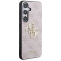 Etui Guess 4G Big Metal Logo na Samsung Galaxy S24 - różowe
